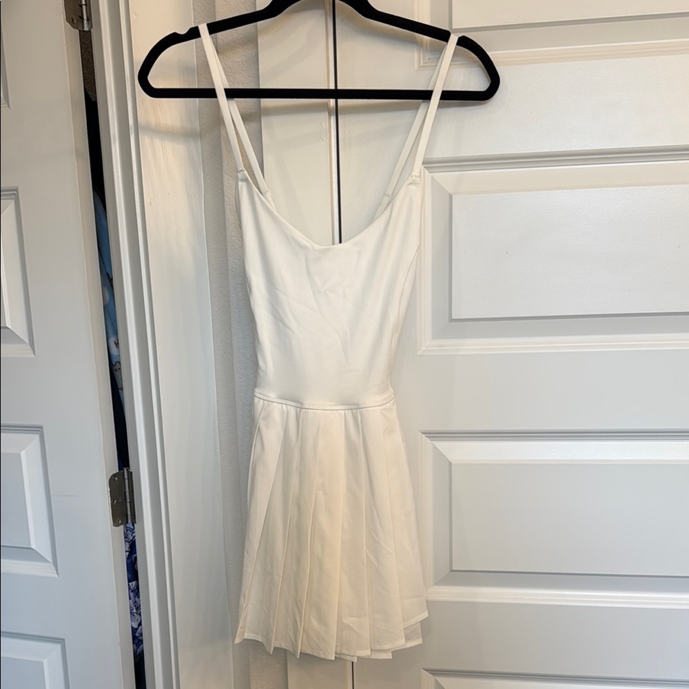 NWOT offline by Aerie white tennis dress
